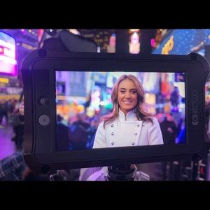 Guess Double Breasted Skirted Festive coat